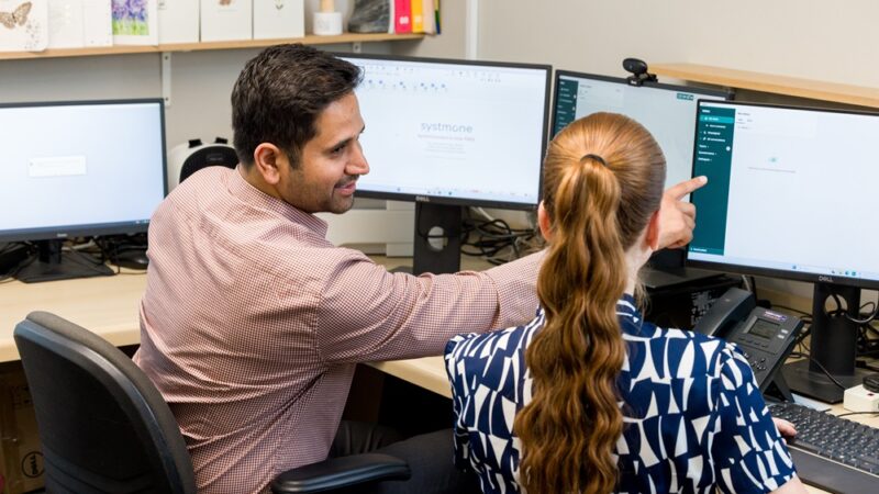 Medical professionals triaging patient online submissions