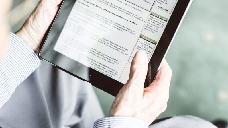 ipad booking